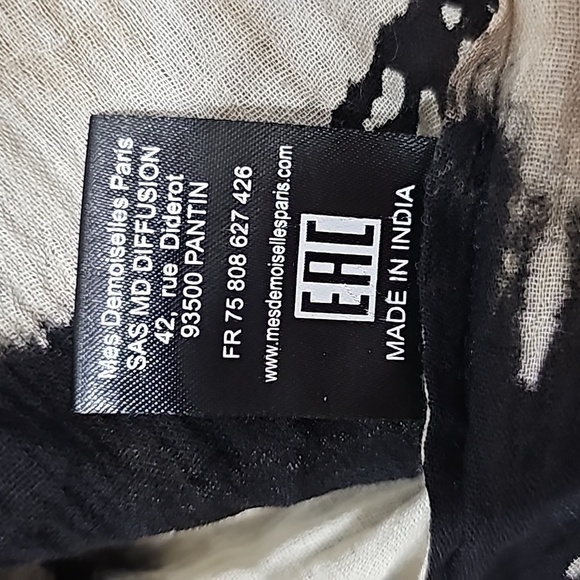 NWT Mes Demoiselles Anthropologie Talpa Blouse Tye-Dye Casual Sophisticated SZ1 - Picture 12 of 12